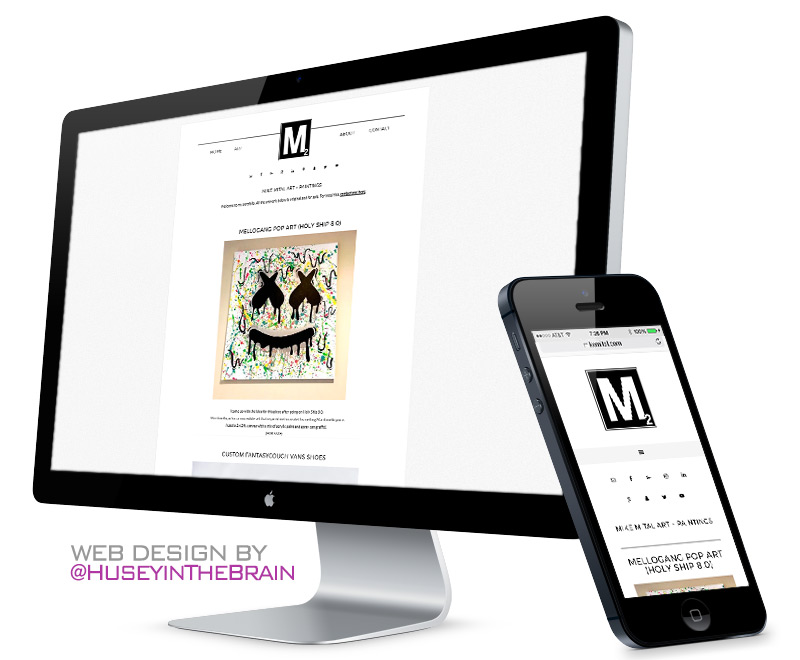 Web design for Mike Mital